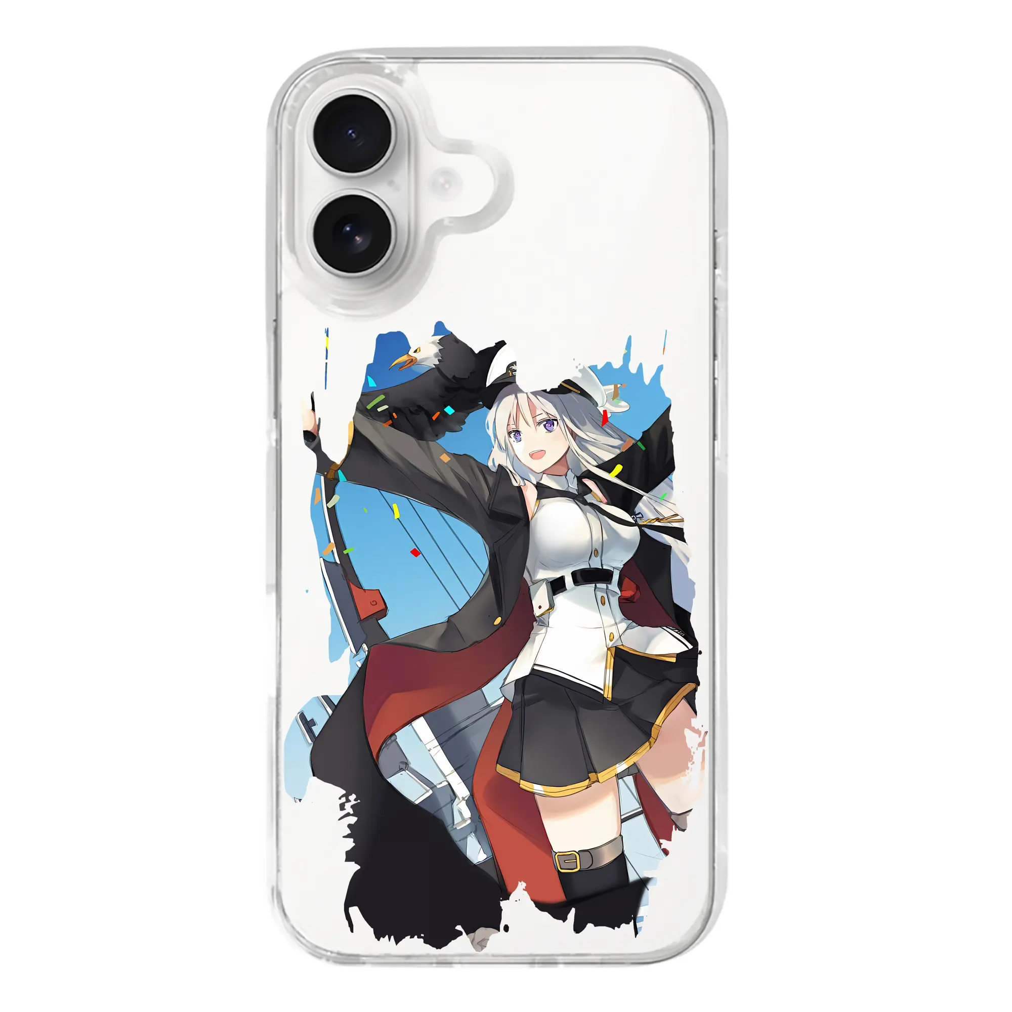 アズールレーン グッズ,エンタープライズ - iPhone 17シリーズ 透明スマホケース – 薄型・耐衝撃・精密フィット保護カバー